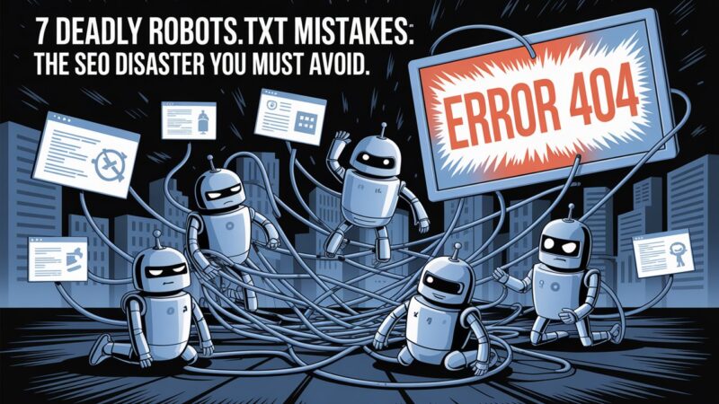 7 Deadly Robots.txt Mistakes: The SEO Disaster You Must Avoid