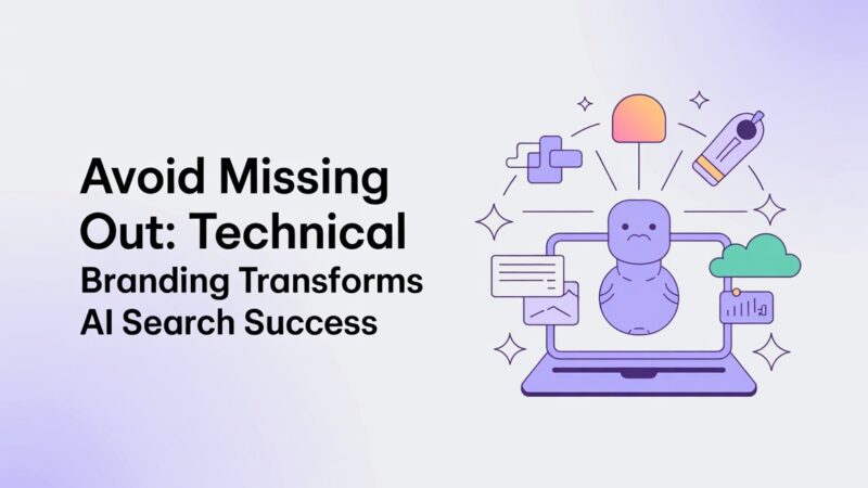 Avoid Missing Out: How Technical Branding Transforms AI Search Success